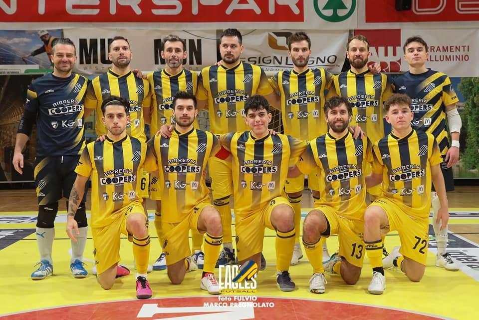 Calcio a 5: serie C, volano le "Aquile". Futsal Pasiano a testa alta