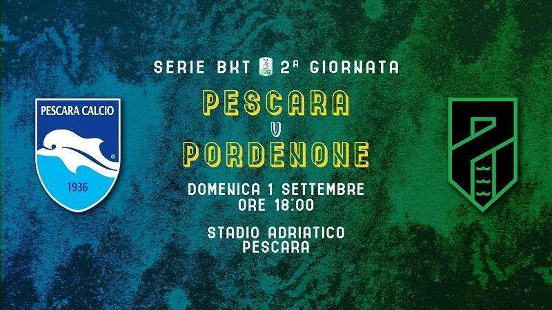 Pescara-Pordenone, prevendita attiva