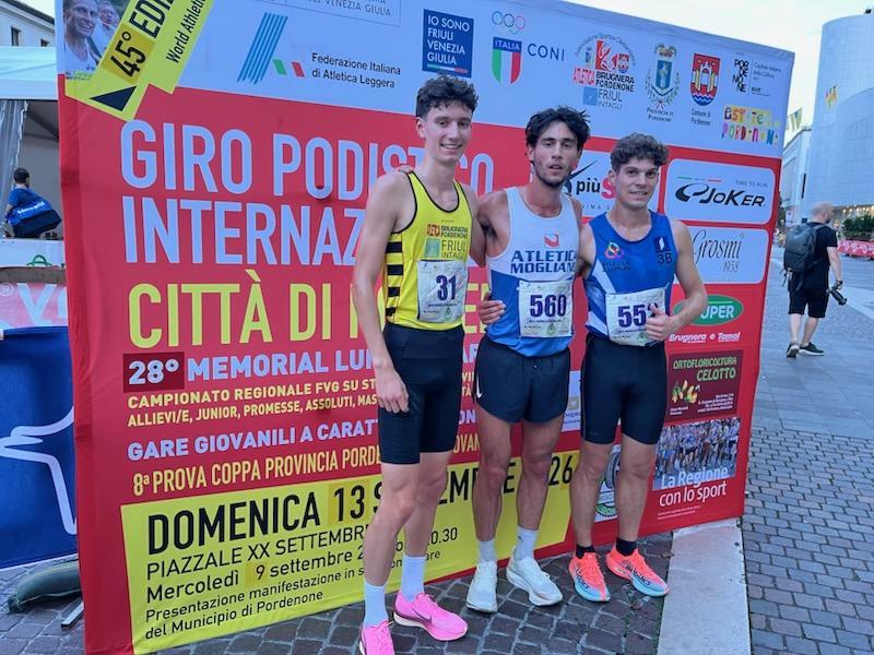 Atletica: Giro di Pordenone, assegnati i titoli regionali sui 5 km