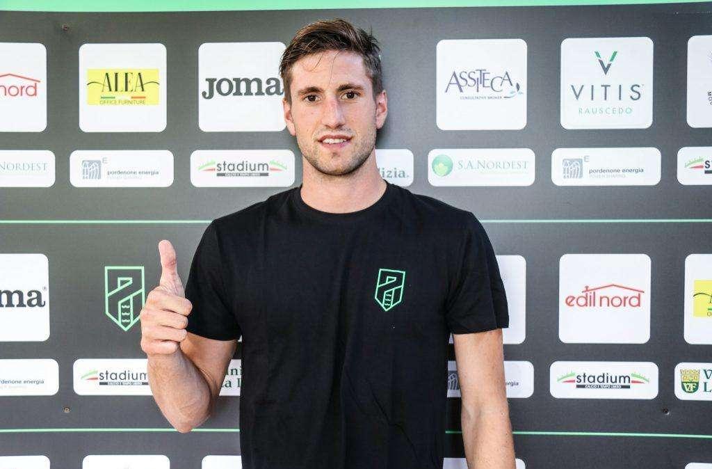 Pordenone Calcio - Mazzocco: "Il Pordenone mi ha fortemente voluto, sono felicissimo di essere qui"