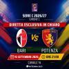 Il match tra Bari e Potenza sarà trasmesso in chiaro