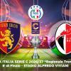 Coppa Italia, POTENZA-BARI 0-0. LIVE