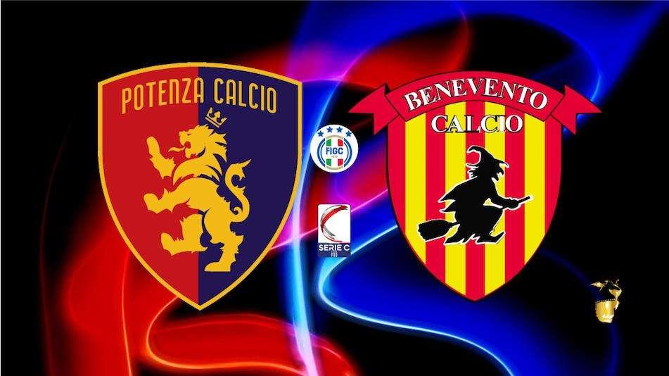 Potenza-Benevento, le formazioni ufficiali
