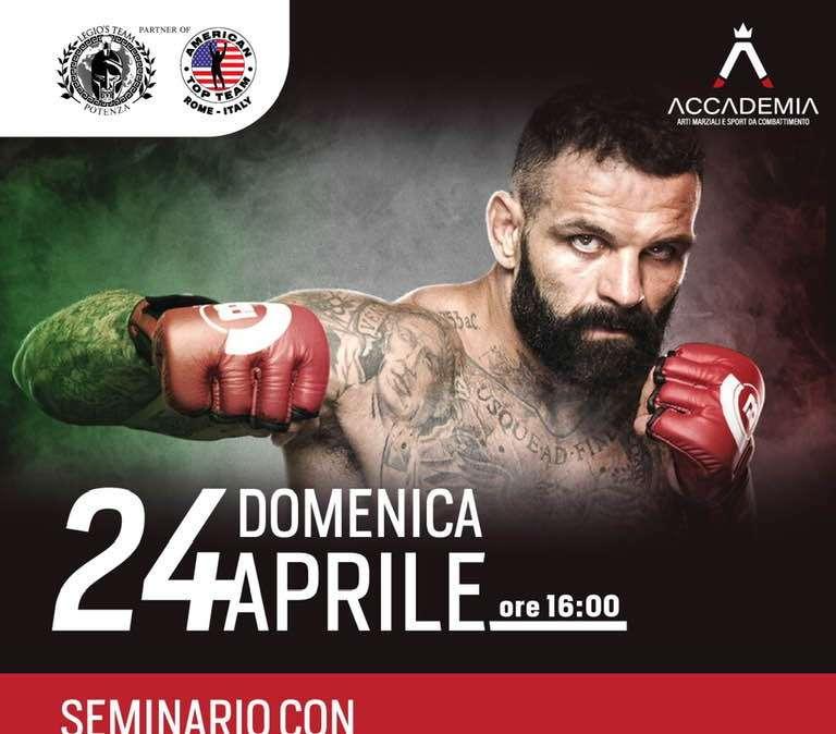 Domenica 24 Aprile Alessio Sakara sarà di scena a Calvello, ecco tutte le info