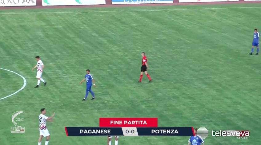La sintesi della gara Paganese-Potenza a cura di TeleSveva