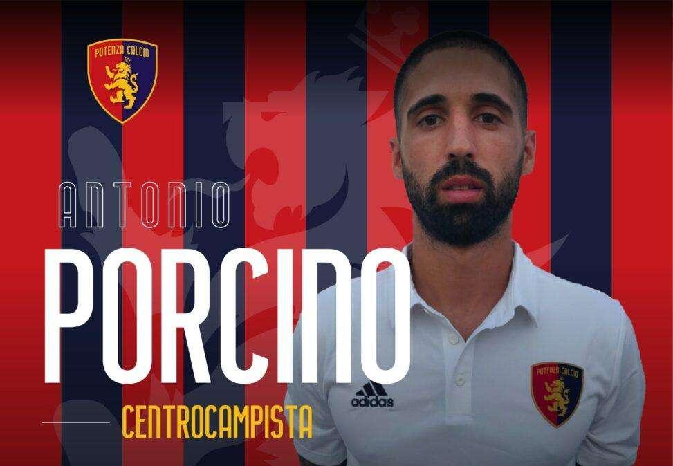 Ufficiale, Antonio Porcino nuovo calciatore del Potenza