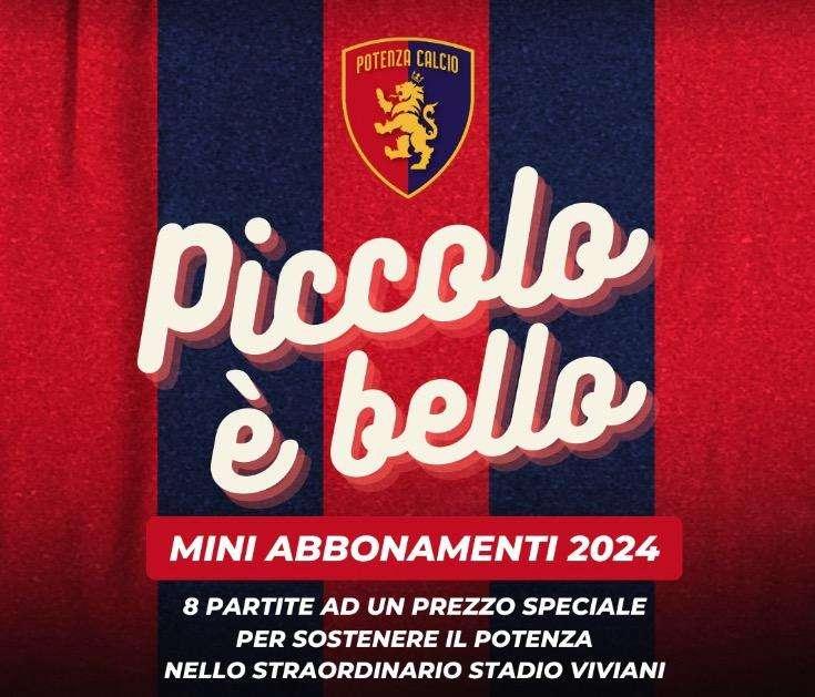 DISPONIBILI PER IL RITIRO I MINI ABBONAMENTI DELLA CAMPAGNA “PICCOLO È BELLO”