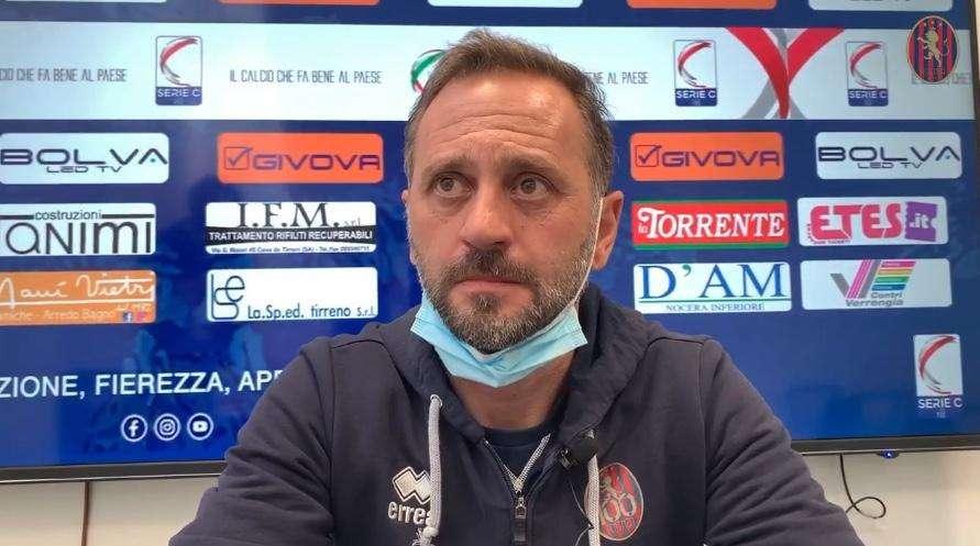 Potenza, le parole di mister Gallo: "Una partita che mi è piaciuta molto"
