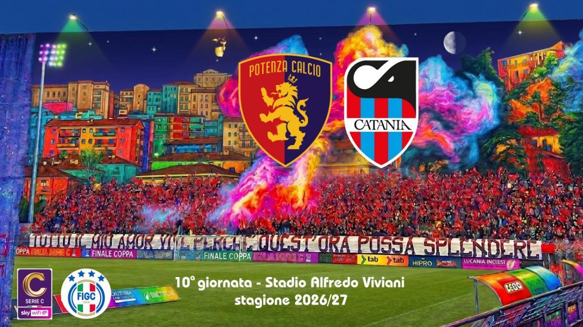 POTENZA-CATANIA 1-0. LIVE