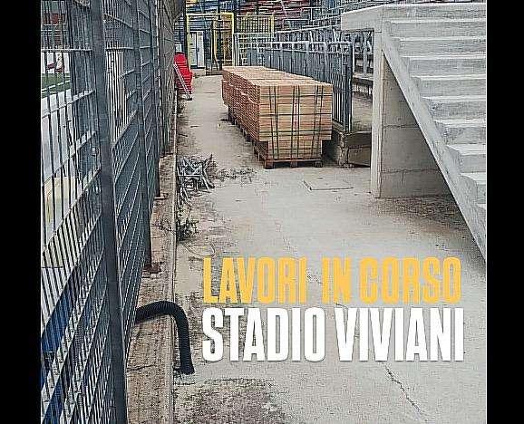 Viviani, iniziano i lavori per il completamento dei distinti