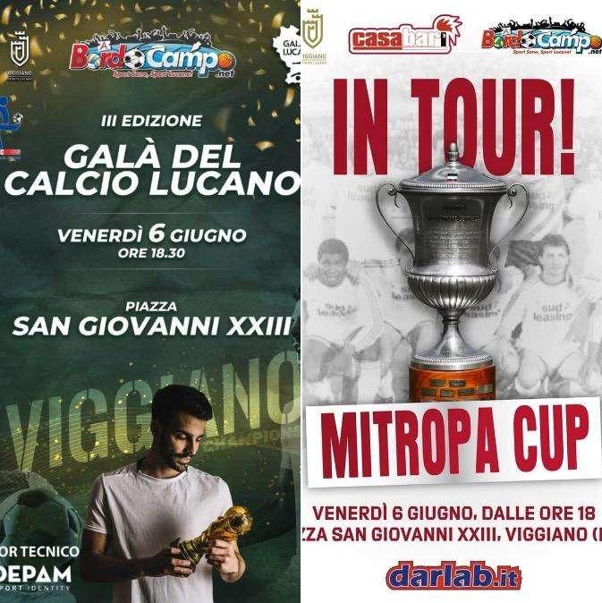 Galà del Calcio Lucano, domani esposta a Viggiano la Mitropa Cup