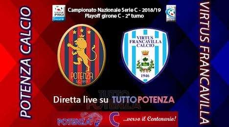 Live TTP: Potenza-Virtus Francavilla