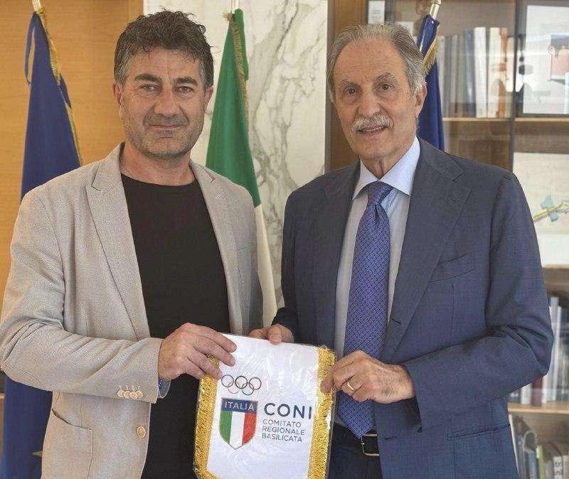 Il Coni va in Regione, oggi proficuo incontro tra Salvia e Bardi