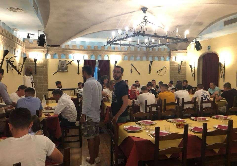 Tutti insieme... prima del derby...
