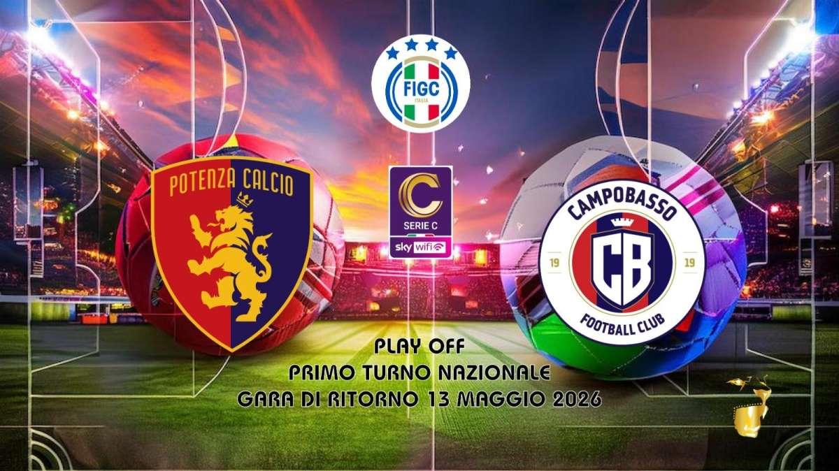 Potenza-Campobasso 3-1. Il leone rampante va ai quarti