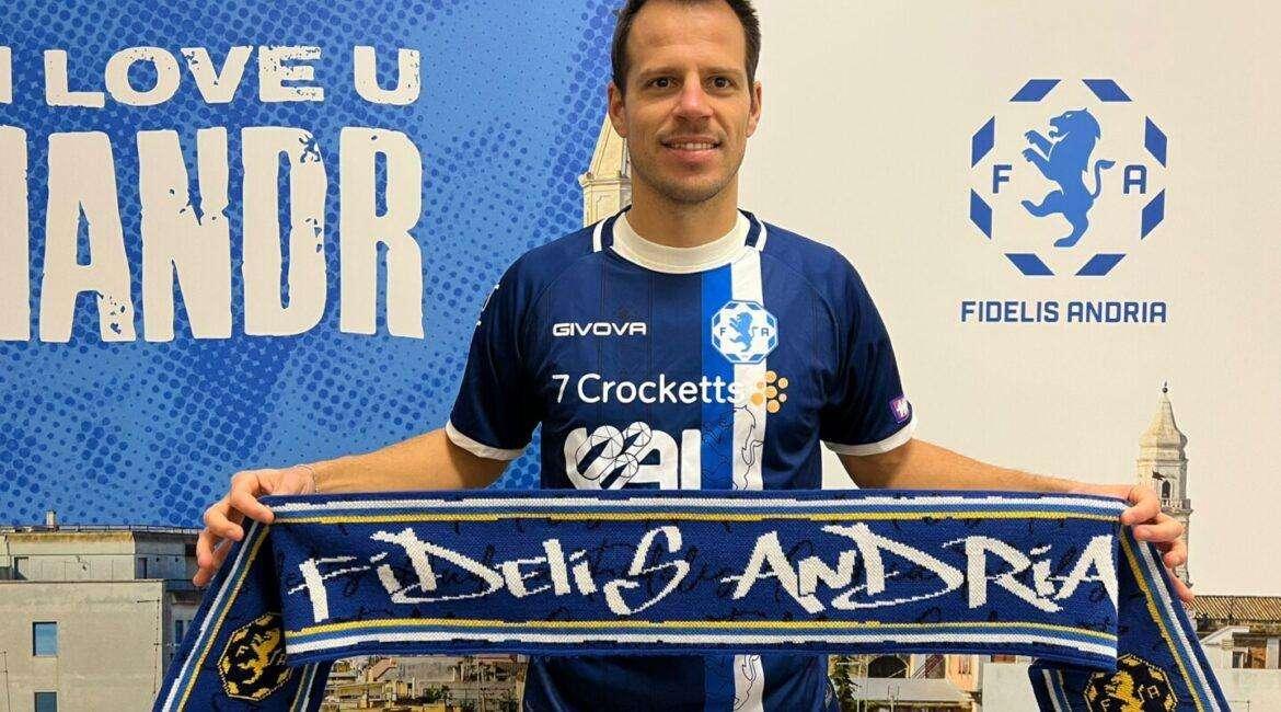 E' ufficiale la firma di Costa Ferreira con la Fidelis Andria