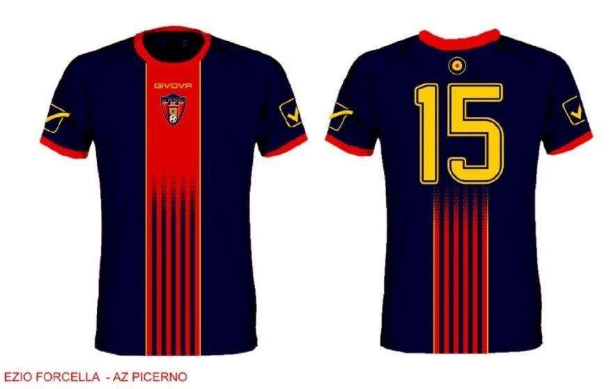La nuova maglia del Picerno nasce dall'idea di un architetto bergamasco