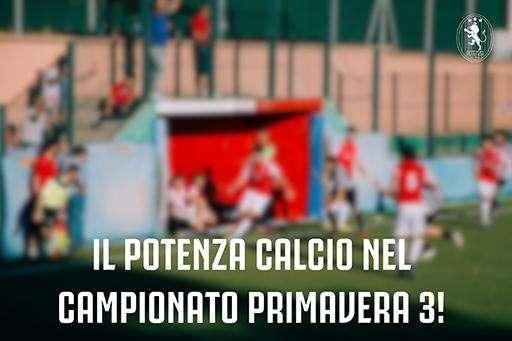 Il Potenza parteciperà al campionato Primavera 3