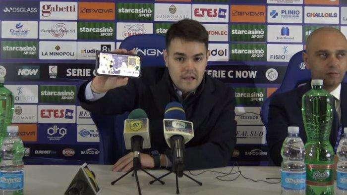 La Juve Stabia che sabato sfiderà il Potenza alza la voce...il ds Lovisa: "Non chiediamo rigorini ma rispetto"