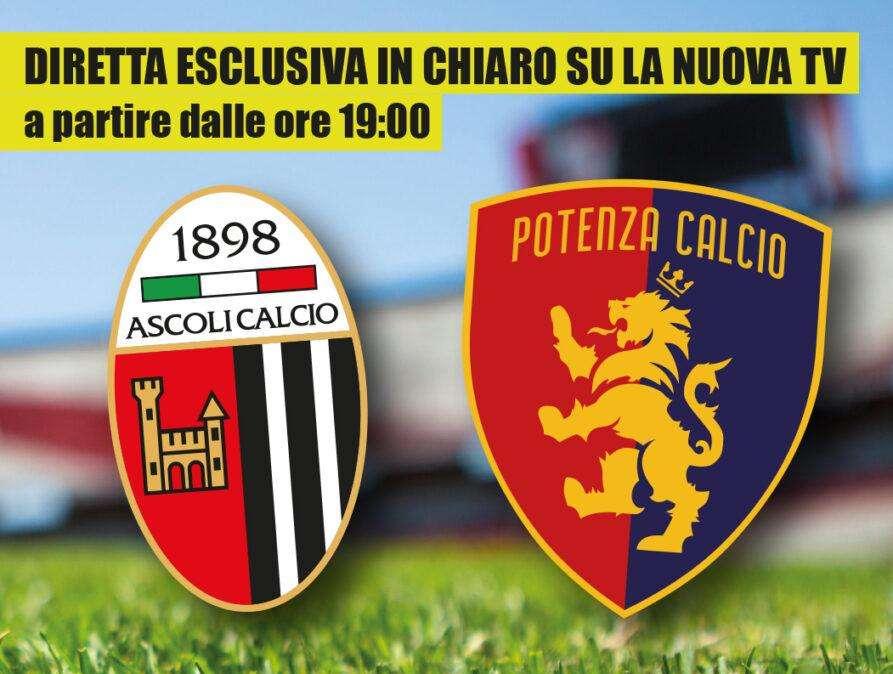 Ascoli-Potenza diretta in chiaro su La Nuova TV