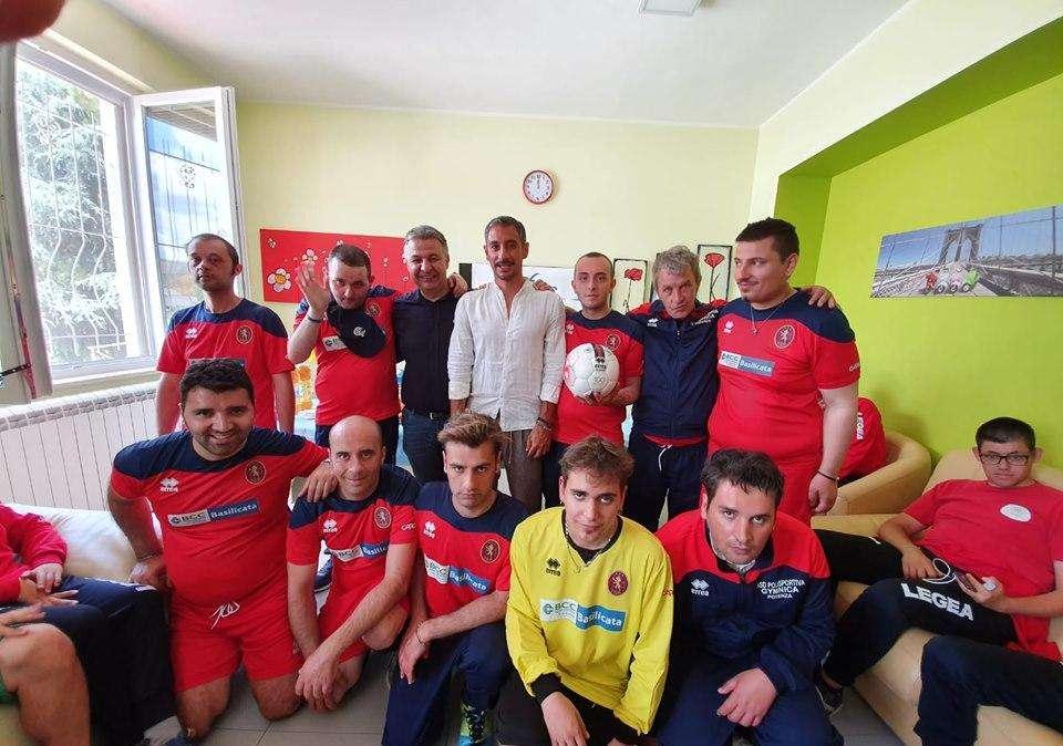 Il campionato è finito...ma il Potenza è sempre attivo nel campo del sociale...