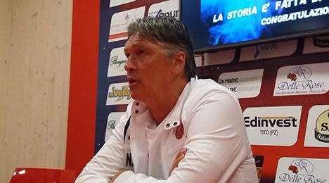Picerno-Potenza: mister Ragno nel dopo gara