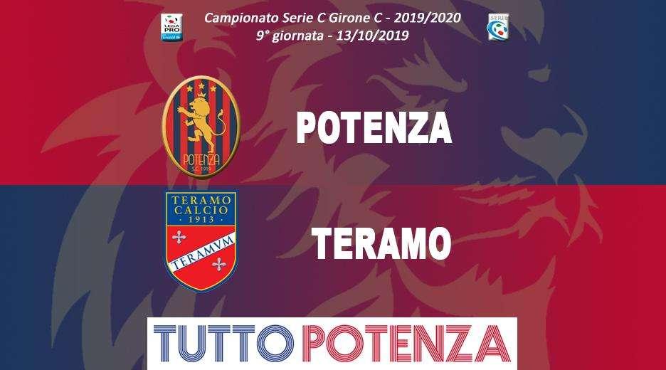 Potenza-Teramo live su TuttoPotenza!