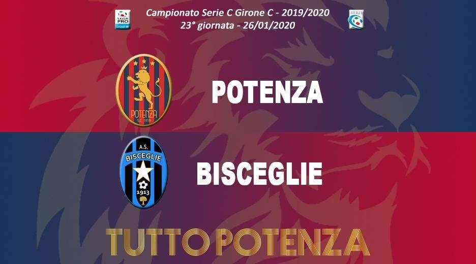 Potenza-Bisceglie live su TuttoPotenza!