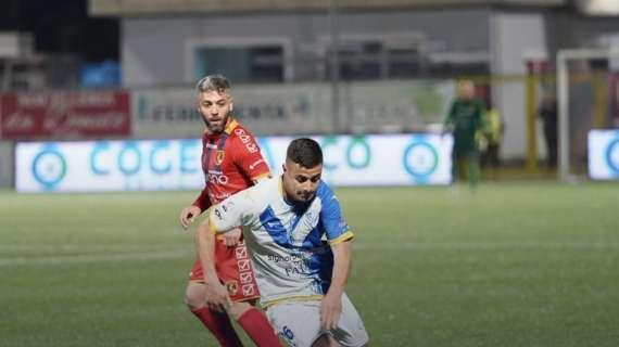 Un Brindisi retrocesso ma mai domo ferma anche il Picerno al "Curcio"
