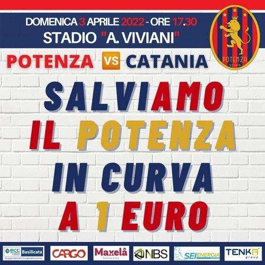 IN CURVA A 1 EURO... SALVIAMO IL POTENZA!