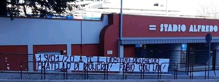 I tifosi del Potenza ricordano Fabio Tucciariello