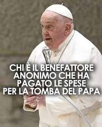 Papa Francesco, è lucano il benefattore anonimo che pagherà la sepoltura del Pontefice?