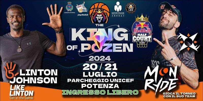 A Potenza è tutto pronto per la 5ª edizione del King of Pozen di Basket,ecco il programma