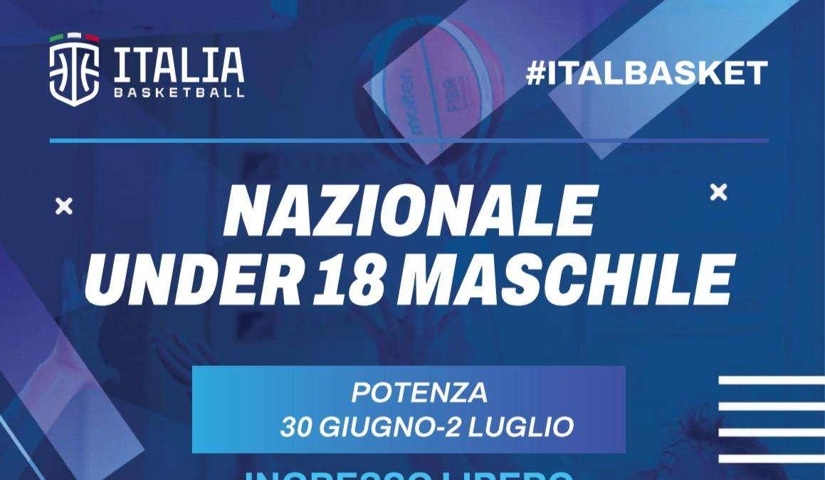Basket U18, quadrangolare internazionale al PalaPergola con la Nazionale italiana
