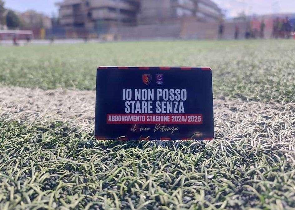 Potenza, disponibili da oggi le tessere degli abbonamenti