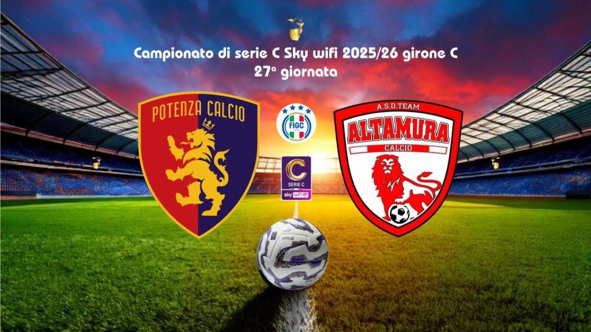 Potenza-Team Altamura 3-0. Rossoblù ok al "Viviani"