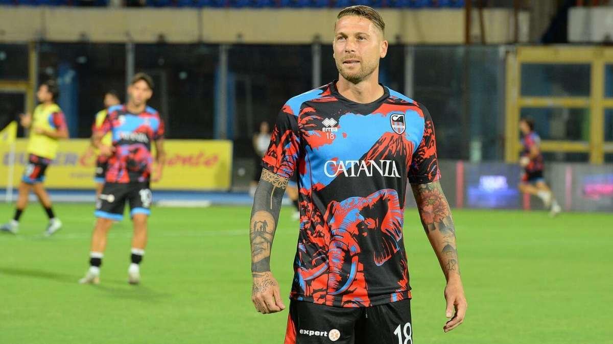 Catania, dopo otto giornate arriva l’esordio dell’ex Potenza Caturano: applausi e gol sfiorato contro il Siracusa!