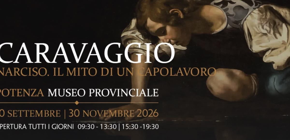A Potenza il Narciso di Caravaggio: il mito, lo sguardo e l’enigma di un capolavoro