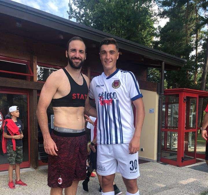 Due ex Potenza hanno sfidato il Milan...