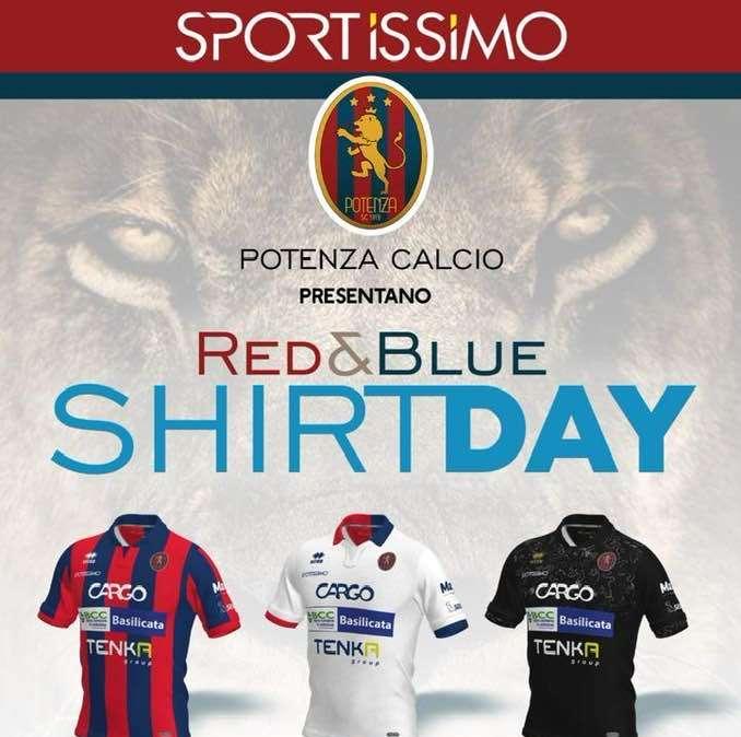 Il Potenza e Sportissimo presentano...il "Red & Blu Shirt Day"