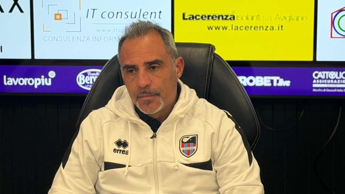 Potenza-Catania, Toscano: "Meritavamo di vincere, ma la partita è stata condizionata da episodi dubbi"