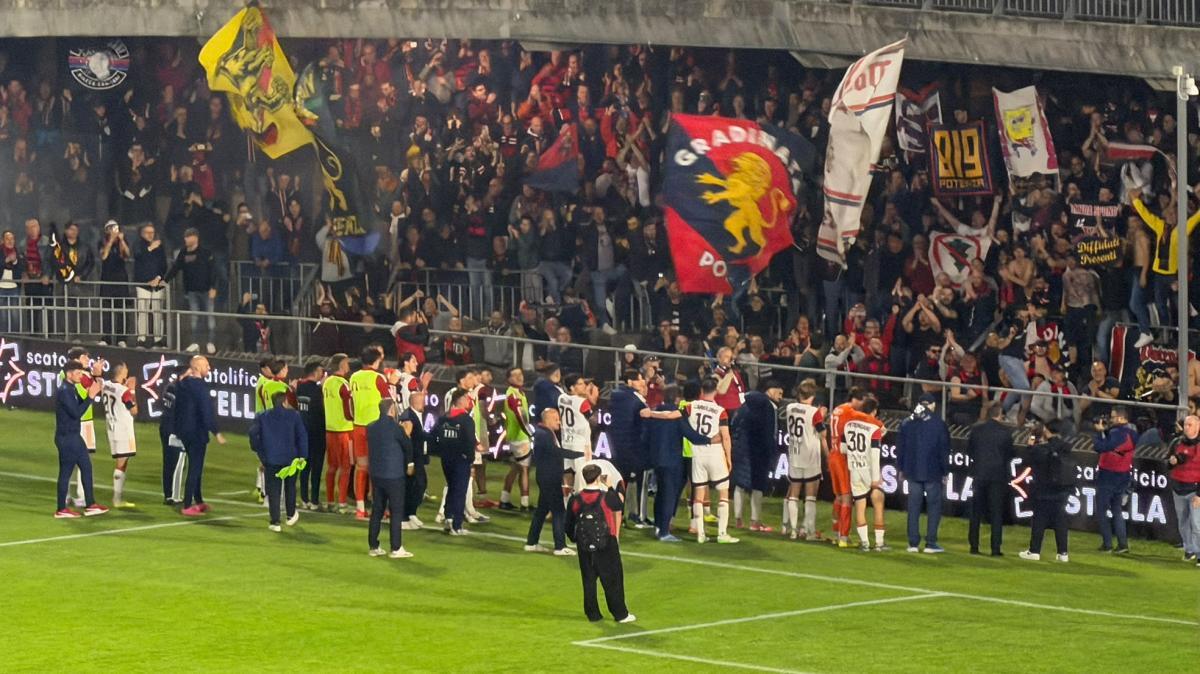 Bari-Potenza, il dato definitivo del settore ospiti