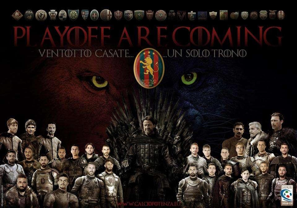 Domenica il Potenza giocherà ancora in casa...domani a Firenze i sorteggi del primo turno dei play off nazionali...