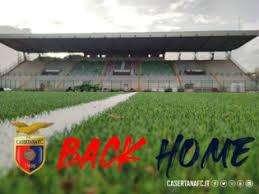 In attesa del nuovo stadio la Casertana si gode il nuovo manto sintetico del "Pinto"