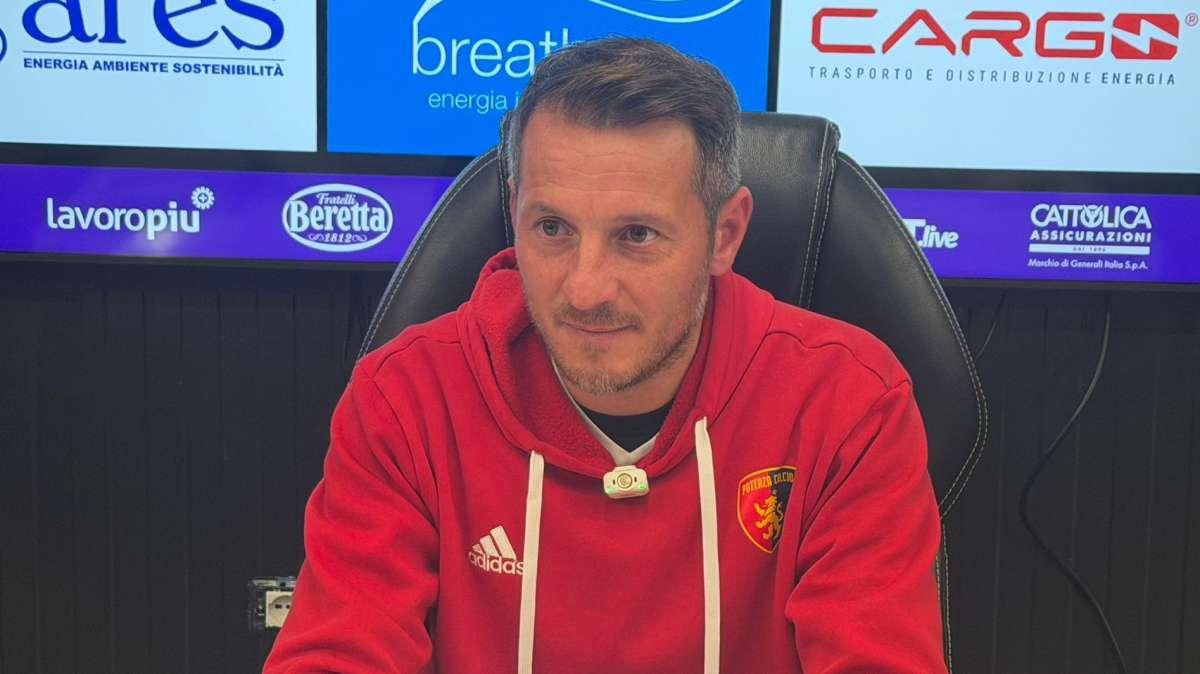 Potenza, il tecnico De Giorgio: "Serve grande attenzione, la Salernitana è forte in ogni reparto"