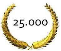 25.000 VOLTE GRAZIE!