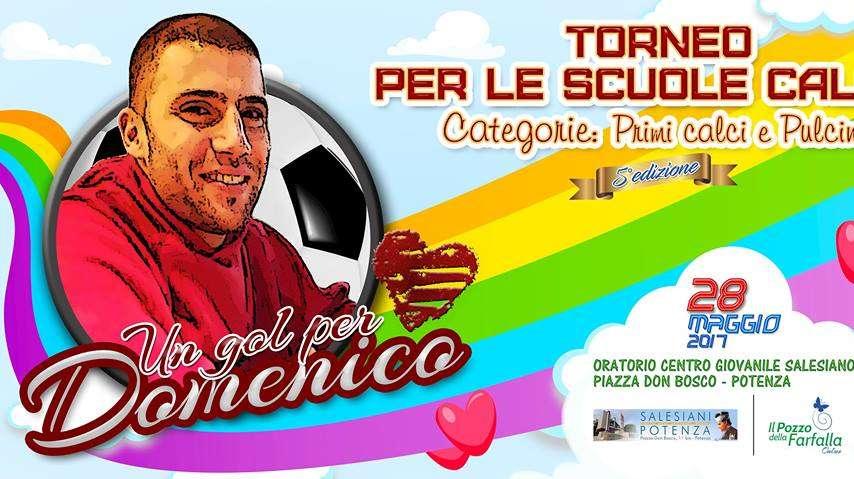 Il 28 maggio la quinta edizione di "Un Gol per Domenico"...