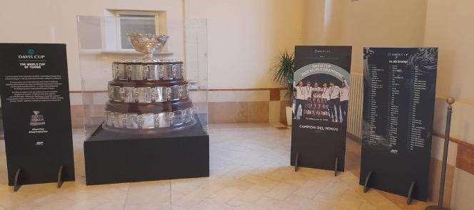 La Coppa Davis di Tennis è stata esposta a Potenza