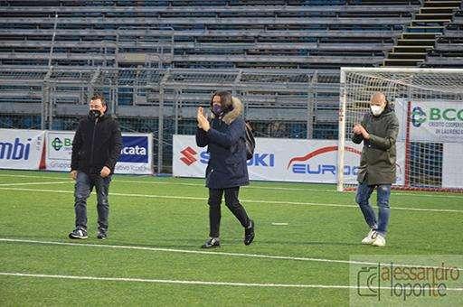 Alla festa salvezza del Potenza si è notata una importante assenza