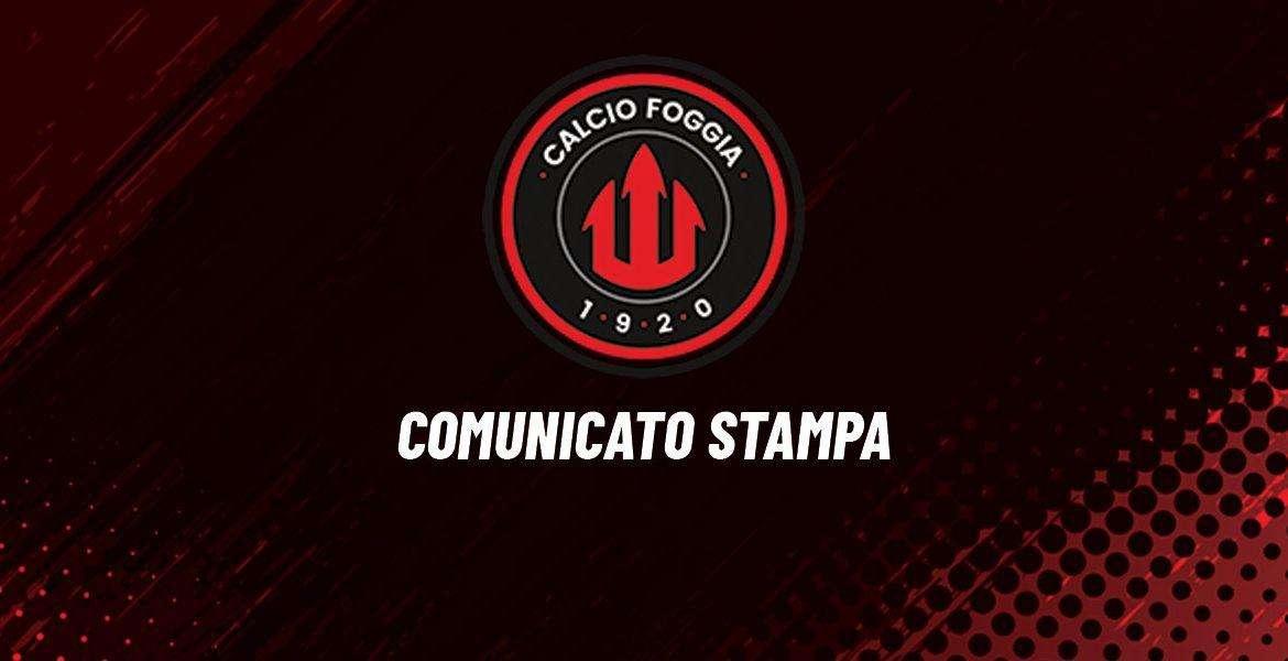 Anche il Foggia alle prese con la pandemia, positivo un componente del gruppo squadra